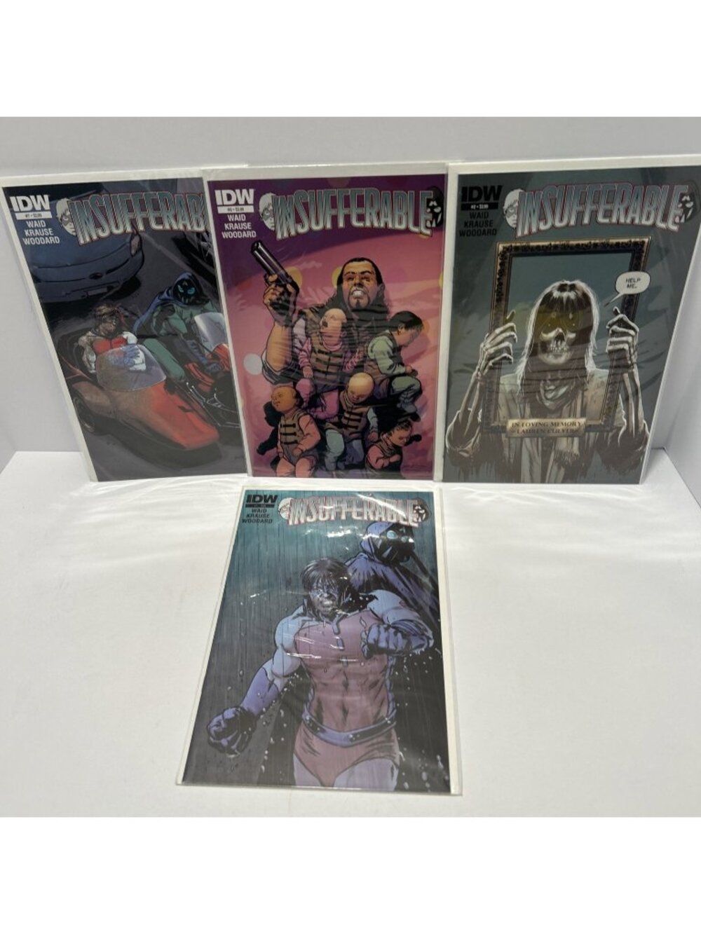 INSUFFERABLE #1 + Bonus Lot Two, Five And Seven IDW Comics High-Grade Comic Book